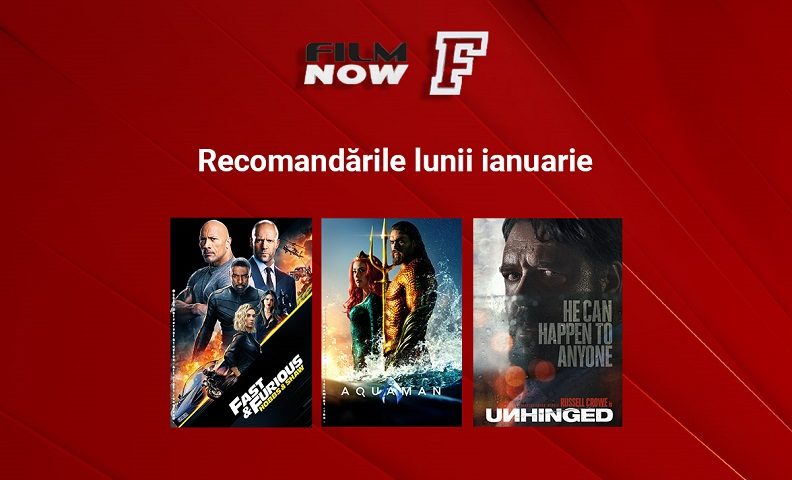 Film Now marchează începutul lui 2021 cu două premiere TV în România: Hobbs & Shaw și Furie la volan