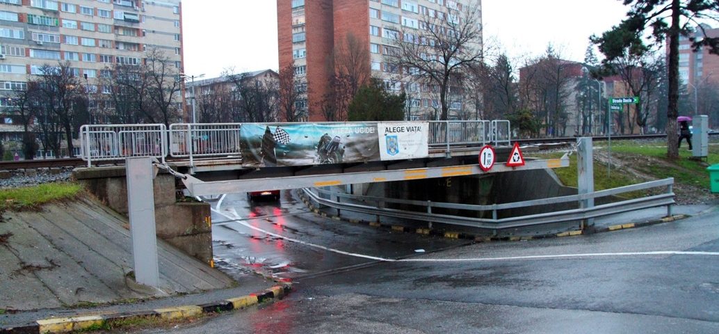 Râmnicu Vâlcea Canalizarea pluvială din pasajul Dacia a făcut faţă cu succes ploilor abundente din ultimele zile