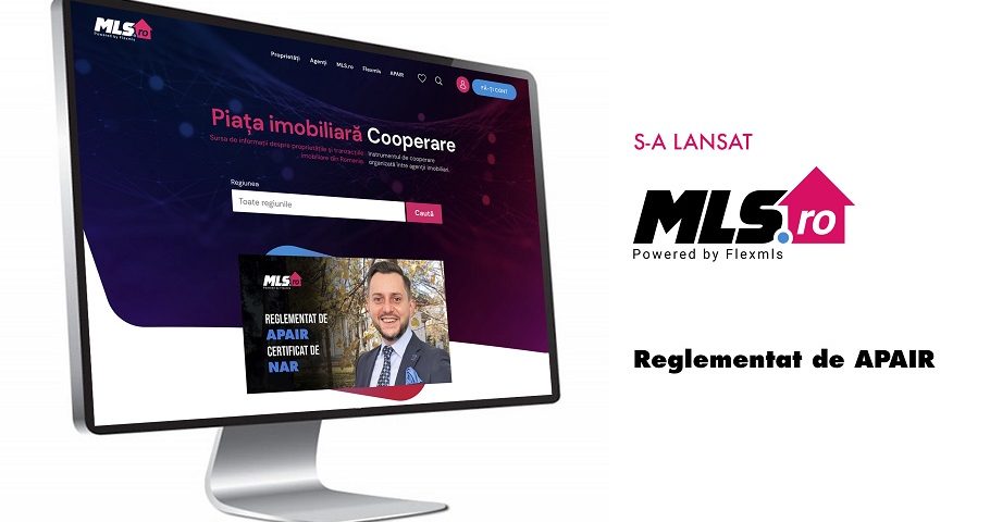 MLS.ro, un serviciu performant de informare și cooperare pe piața imobiliară din România, reglementat de APAIR