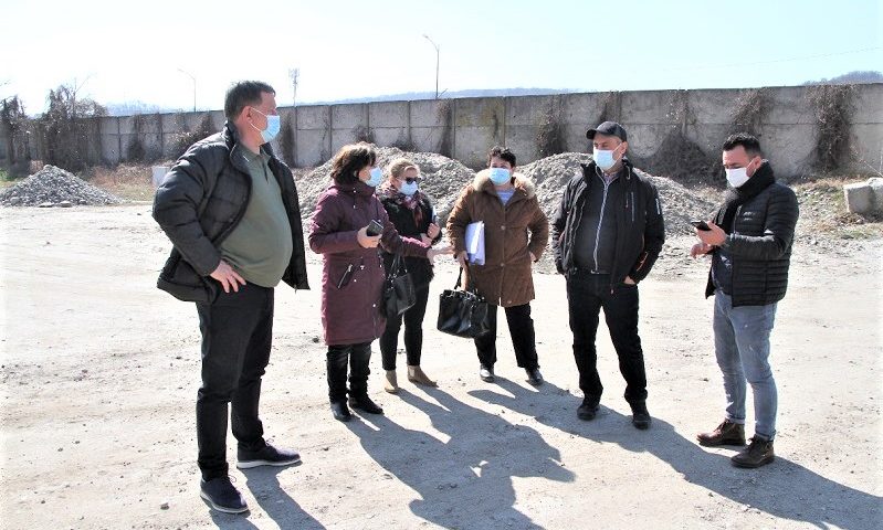 Mircia Gutău a participat vineri, 26 martie 2021, la predarea amplasamentelor pentru lucrările aferente a două proiecte cu finanţare europeană