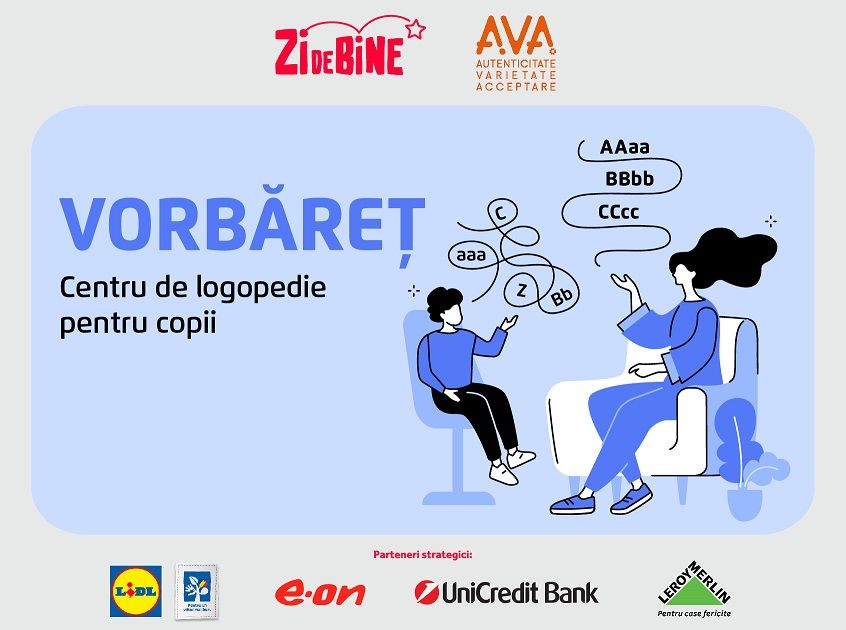 Asociația Zi de Bine x Centru de logopedie